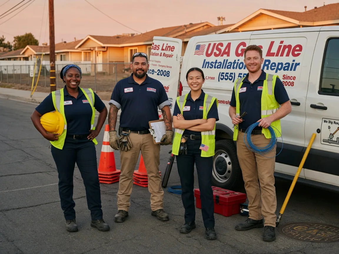 Gas Line Installation company in Zimmerman, MN